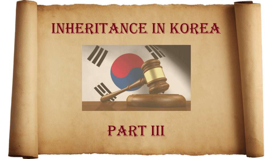 Division of Inheritance in Korea