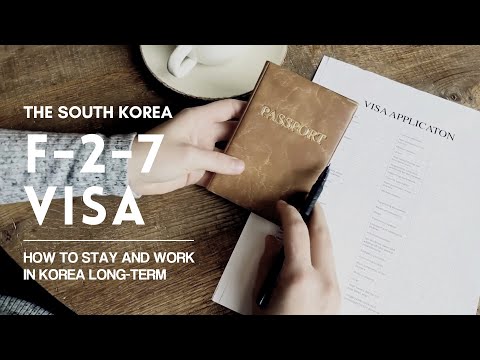 F-2-7 Korean Visa