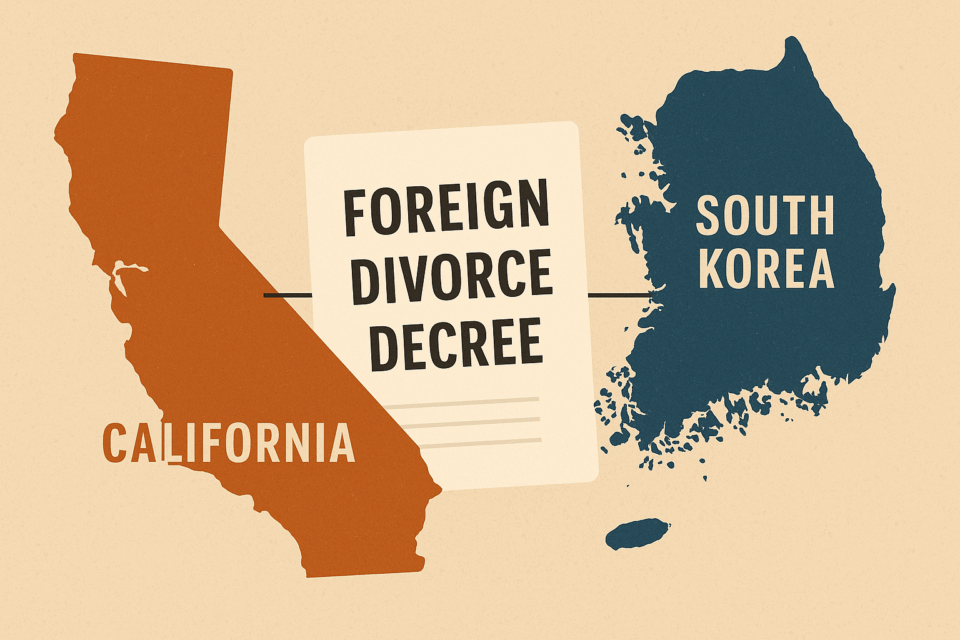 foreign divorce decree