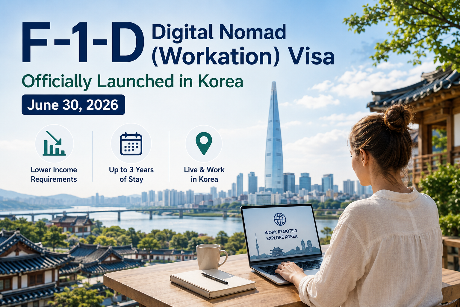 F-1-D Digital Nomad Visa Korea