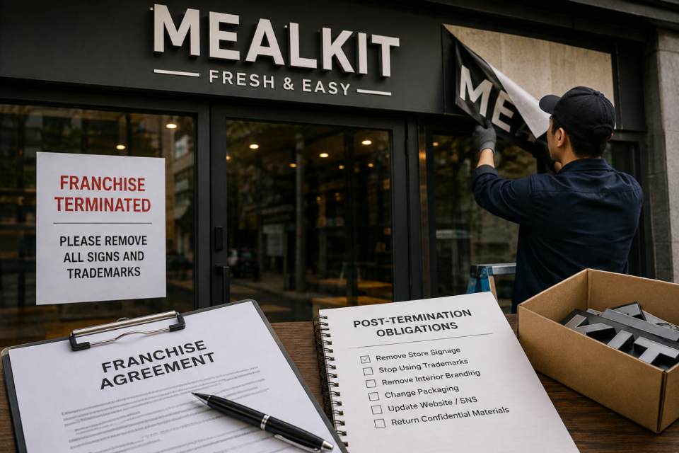 Trademark Use After Franchise Termination